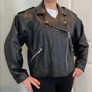 jeff banks leather jacket